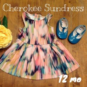Cherokee Sundress zipper back size 12 months